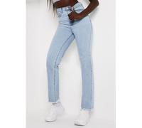 Missy Empire Hem Denim Wide Leg Jeans Bleu 10 (S) Female