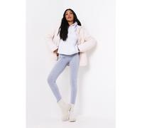 Missy Empire Jersey Basic Leggings Gris 8 (XS) Female