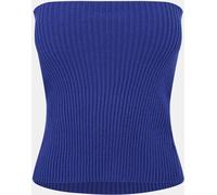 Missy Empire Knitted Micro Mini Skirt Bleu 10 (S) Female