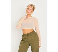 Missy Empire Long Sleeve Crop Top Pierre 14 (L) Female