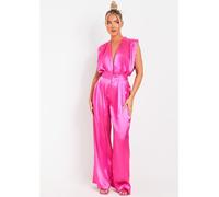 Missy Empire Pleat Jumpsuit Rose 8 (XS) Female