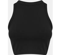 Missy Empire Premium Sculpt Racer Crop Top Womens Noir 10 (S) Female