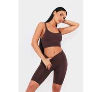 Missy Empire Seamless Cycling Shorts Chocolat 8 (XS) Female