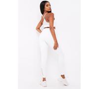 Missy Empire Sport Ruched Bum Gym Leggings Crème 14 (L) Female