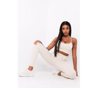 Missy Empire Sport Strappy Crop Gym Top Sable 14 (L) Female