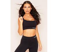 Missy Empire Sport Thick Strap Gym Bralet Noir 10 (S) Female