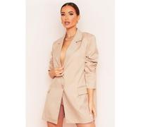 Missy Empire Tailored Pocket Detail Oversized Blazer Pierre 4 (3XS) Female