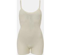 Missy Empire Thick Knitted Unitard Womens Crème 10 (S) Female