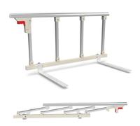 MissYolo Barrière de lit pour personnes âgées et adultes, poignée de rail de chevet pliable, clôture de lit pliable empêchant les chutes pour très grand lit, grand lit, lit double, jumeau