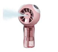 Mist Fan Handheld - 4-Speed USB Rechargeable | Portable Cooling Fan