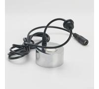 Mist Maker Fogger Humidificateur d'air 24 V pour utilisation intérieure Fontaine à eau Dispositif de décoration d'étang Brume fraîche sans lumière, fontaine à eau