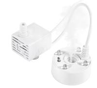 Mist Maker Fogger - Mist Maker Fogger, Fog Machine Pond Mister Mist Maker, Power Adapter Water Splash Guard, Mist Maker for Halloween Theme Even Pond Aquarium Fountain