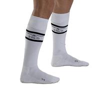 Mister B 820141 Urban Chaussettes de Football Blanc Taille 38-41