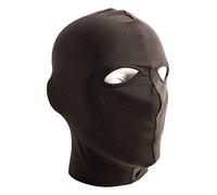Mister B - Capuche Lycra avec yeux ouverts seulement - Noir