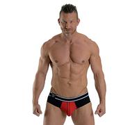 Mister B Urban Bronx Slip Homme Rouge Taille S