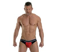 Mister B URBAN Manhattan Jockstrap, Suspensoir Homme, Rouge/Noir