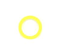 Mister Babache 1 Anneau de jonglage 24 cm Adulte Unisexe, Jaune Fluo, No Size