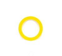 Mister Babache 1 Anneau de jonglage 24 cm Adulte Unisexe, Jaune Primaire, No Size