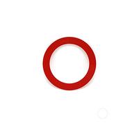 Mister Babache 1 Anneau de jonglage 24 cm Adulte Unisexe, Rouge Primaire, No Size