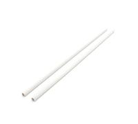 Mister Babache Baguettes pour Baton du Diable 12 mm Silicone la Paire Argent