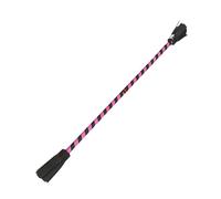 Mister Babache Bâton du diable Flower toile Rose, décor hélicoïdal avec relief, sans baguettes