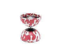 Mister Babache Diabolo arlequin Medium (Vendu sans Baguettes) Blanc/Rose