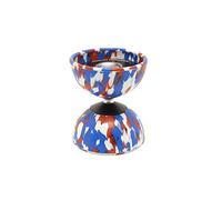 Mister Babache Diabolo Seul Arlequin Medium BLC, JDAM_GBlanc, Blanc/Rouge/Bleu