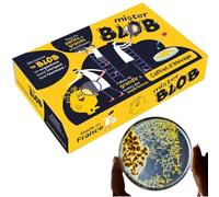 MISTER BLOB - Coffret d'élevage de Blob souche Badhamia - Kit de Culture Blob - Experiences scientifiques Enfants - Blob kit Vivant - Cadeau Fille garçon ludique - kit Blob - Jeux scientifiques