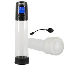 Mister Boner - pompe à pénis automatique rechargeable (noir-transparent)