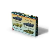 Mister Craft Hobby Kits de modélisme Sd. Voiture 251 1/35 AUSF A Hanomag 1941-44, échelle 1:35, kit de construction en plastique, kit de construction en plastique, instructions de construction, 167 mm