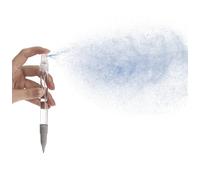 Mister Curiosities Stylo brumisateur de poche, vaporisateur transparent, spray atomiseur facial - Accessoire pour trousse d'école, bureau et sac à main - Restez au Frais et Confortable Partout