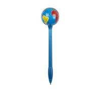 Mister Curiosities Stylo globe terrestre en métal | Mini planète terre pour rêver et s'améliorer en géographie - Apprendre en s'amusant