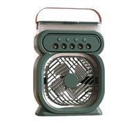 Mister Fan Portable - Refroidisseur D'air Personnel À Brouillard D'eau, Équipement Réglable Avec Poignée, Mode 3 Vitesses De Vent, Dispositif De Refroidissement Humidifiant | Outil De Circulation D'ai