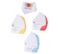 MISTER GADGET - Cartes Quiz - Culture Générale - X60 - Deux Joueurs - Dimensions : 8.5 x 5.5 x 0.1 cm