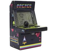 MISTER GADGET Console Rétro Arcade 26 Jeux Inclus Compacte Noir