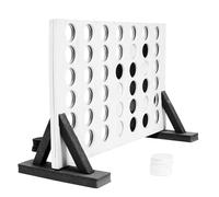 MISTER GADGET, EA10095, Exterieur Grand'Format, 4X4 géant, Format grand'et Pratique, Matériau Facile d'entretien, Jeu de réflexion et de stratégie, Blanc Noir