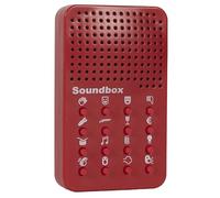 MISTER GADGET - HT0147, Boite à Effet Sonore Rouge, Conçu pour des Ambiances Sonores Amusantes et Créatives, Conçu pour Les Fêtes et Les Événements, Fonctionne avec des Piles