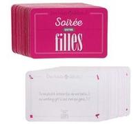 Mister Gadget - Jeu de cartes débat soirée filles 54 cartes Rose G