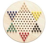 - Jeu de dames chinoises en bois