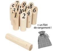 Mister Gadget - Jeu de quilles en bois nordique NC G