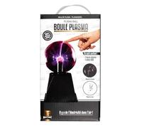 MISTER GADGET, MG3428, Boule de Plasma, Gadget Fun et Décoratif en Plastique ABS, Dimensions : 21.3 x 12.7 x 12.7 cm, Idéal pour Dynamiser Votre Intérieur et Bureau, Noir
