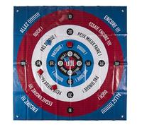 MISTER GADGET - MG3504 Cible Géante avec 6 Sacs, Facile à Installer, Conviviale, pour Jeux en Plein Air, Fêtes et Détente, Inclut 4 Piques de Fixation, Durable