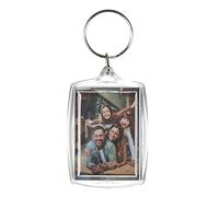 MISTER GADGET, MG3528, Gardez vos proches toujours avec vous grâce à ce porte clé personnalisable transparent, Porte Cle Photo idéal pour un cadeau unique et mémorable.