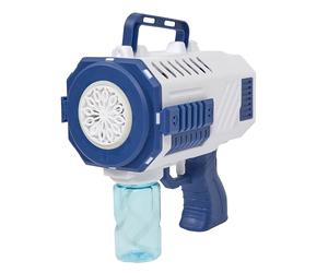 MISTER GADGET - MG3571 Jouet Pistolet à Bulles pour Enfants, Couleurs Noir et Blanc, Divertissement pour Enfants et Adultes, Parfait pour Fêtes, Crée des Bulles de Savon