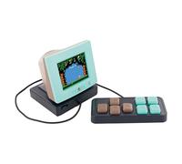 MISTER GADGET - MG3707 - Mini Console de Jeux Arcade 240 Jeux Rétro - Ordinateur Compact avec Écran et Manette - Idéal pour Amateurs de Jeux Vintage - Design Nostalgique - Multicolore - Standard