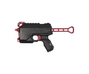 MISTER GADGET - MG3743 - Pistolet à Fléchettes en Mousse - Jouet Ludique et Sécurisé pour Enfants - Idéal pour Jeux d'Intérieur et Extérieur - Livré avec 5 Fléchettes - Noir - Taille Unique