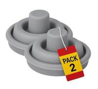 MISTER GIVER Lot de 2 joints indicateurs de pression pour autocuiseur | Compatibles avec WMF Plus 6093109502 | Marmites de 2,5 l à 8,5 l | Silicone Ø 3 cm | Remplacement de l'indicateur de cuisson
