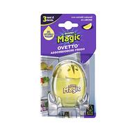 Mister Magic Ovetto Absorbant les odeurs Réfrigérateur avec Extraits Naturels de Citron et Durée de 3 Mois