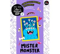 Mister Monster - 8 monstres poilus et rigolos à créer avec des gommettes - Collectif - Omy X Gallimard Jeunesse - Document jeunesse