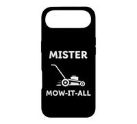 Mister Mow-It-All Lawn Care Amateur de Jardinage Amusant Coque pour iPhone Air